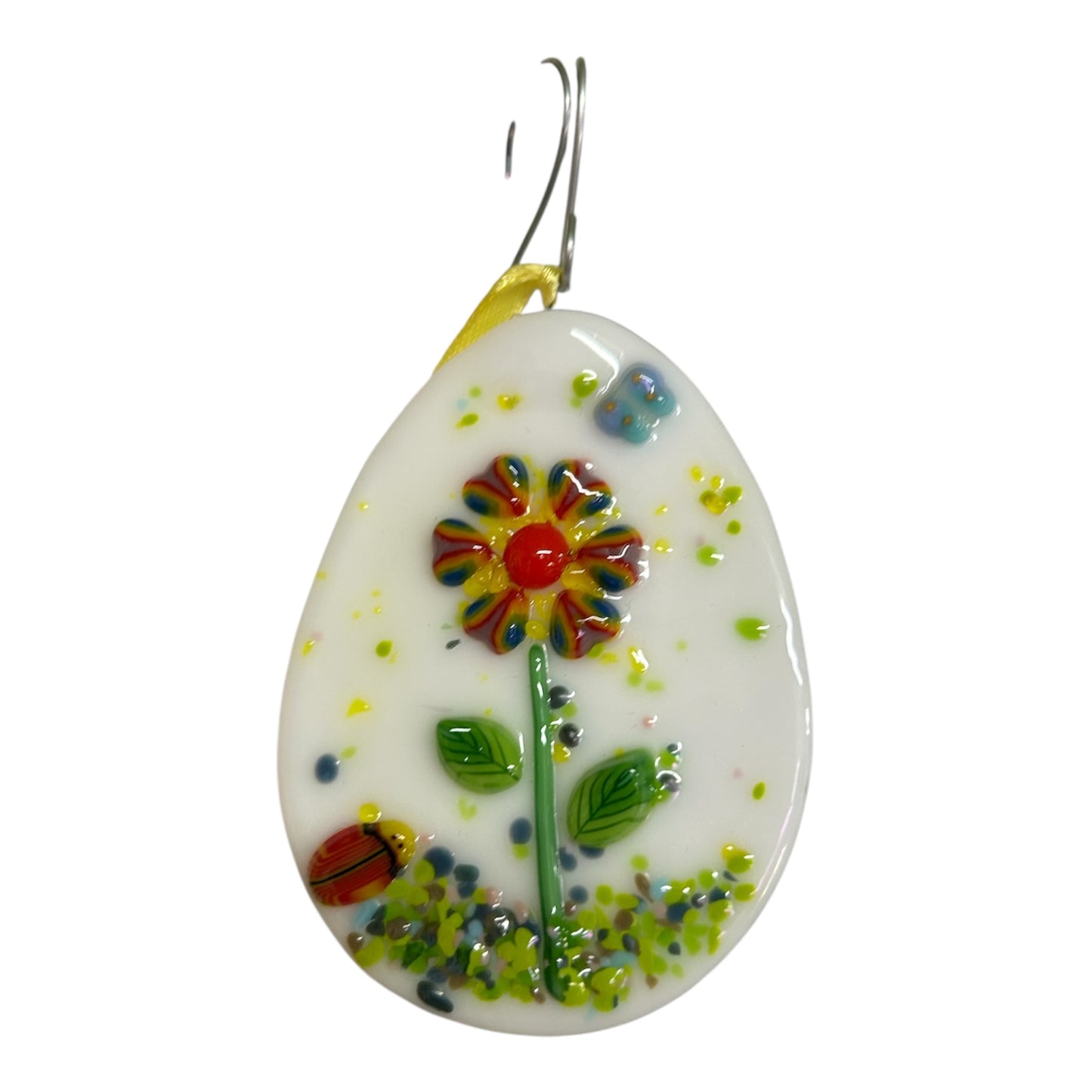 Fused Glass Easter Egg