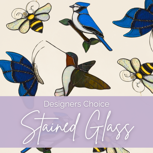 Large Stained Glass Designers Choice