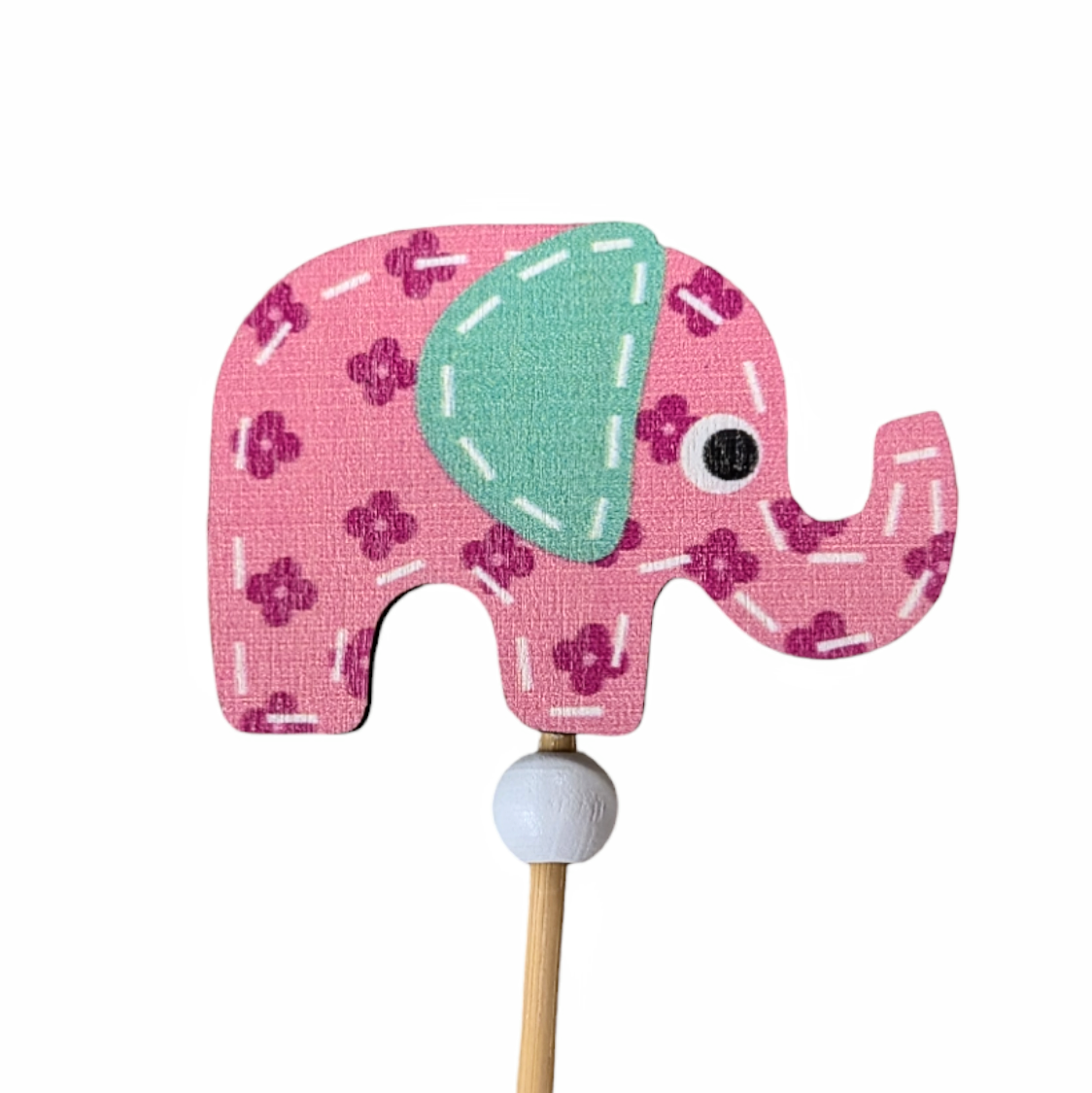 Baby Elephant Decorative Bouquet Pick