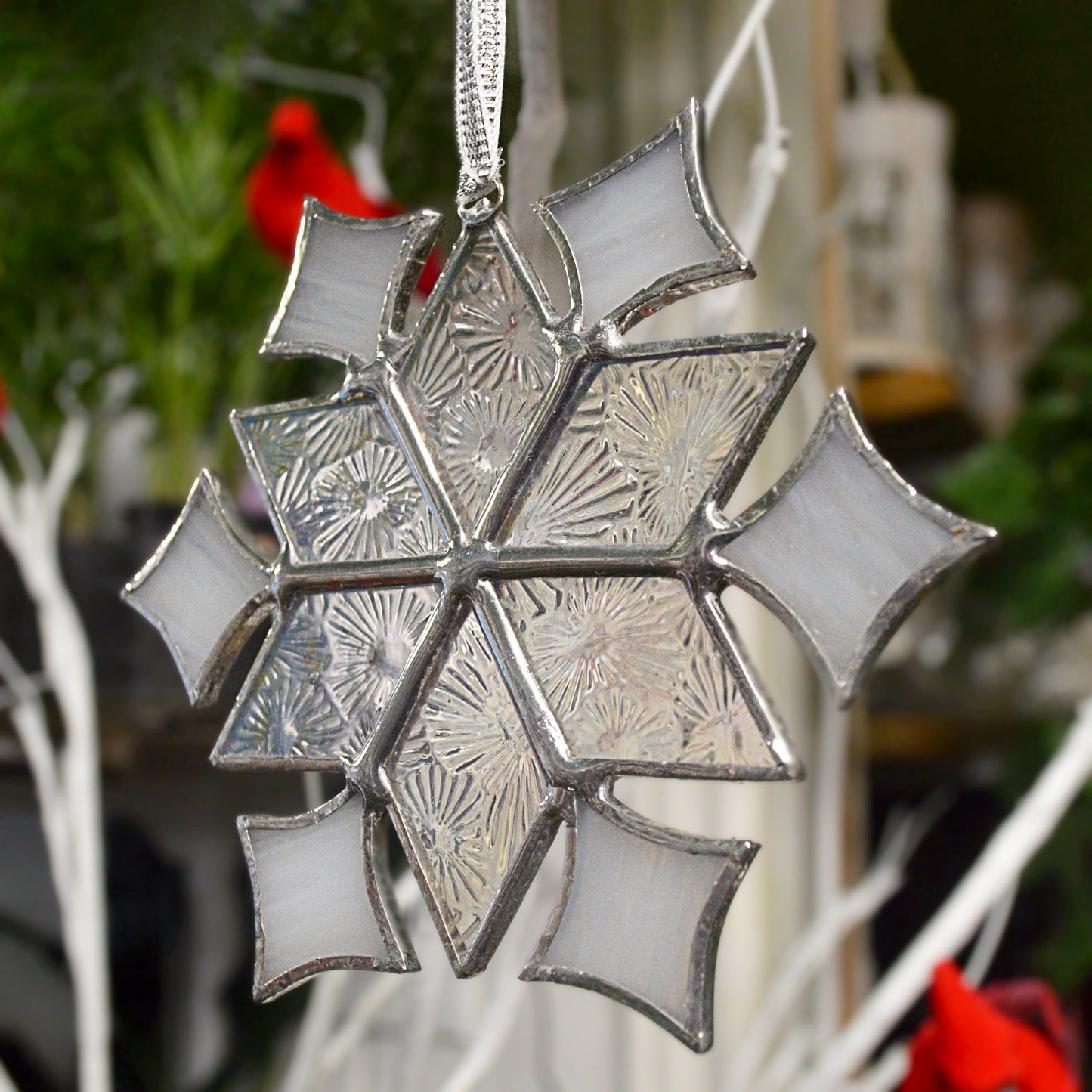 All stained glass is handmade by Deb's Broken glass in Bathurst NB. It can be a great add on to any of our fresh flower arrangements, fresh fruit arrangements or gifts.