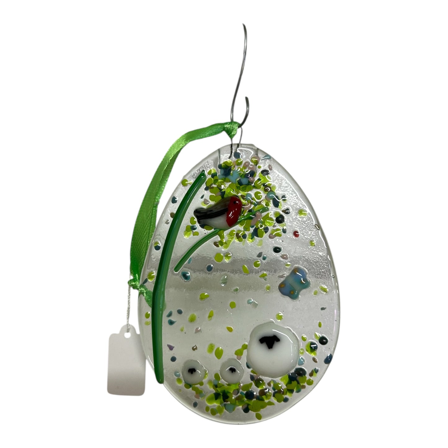 Fused Glass Easter Egg